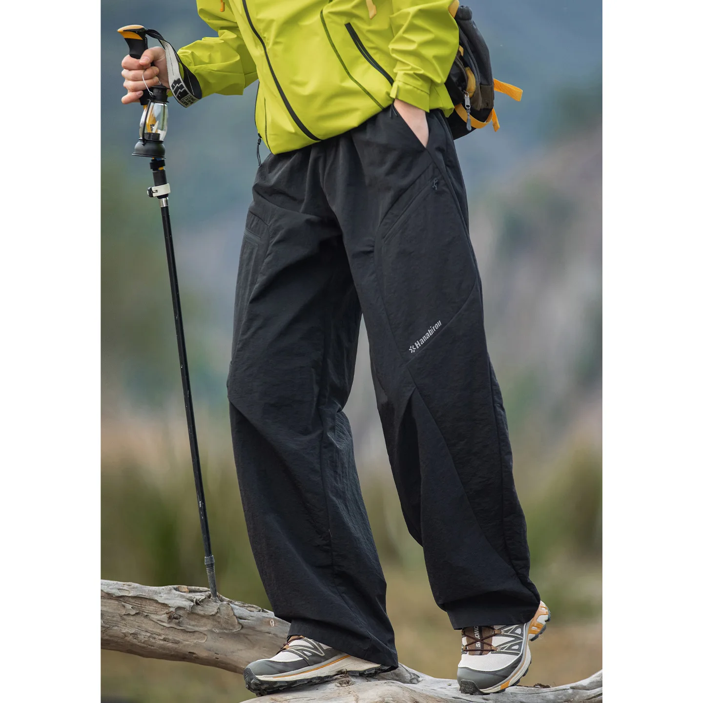 TFETTERS 2026 New Spring Outdoor Hiking Pant Men Water Repellent Windproof Cargo Pants Male Loose Straight Leg Trousers For Man