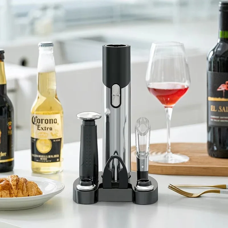 Christmas Gift Box Automatic Bottle Opener Electric Wine Opener