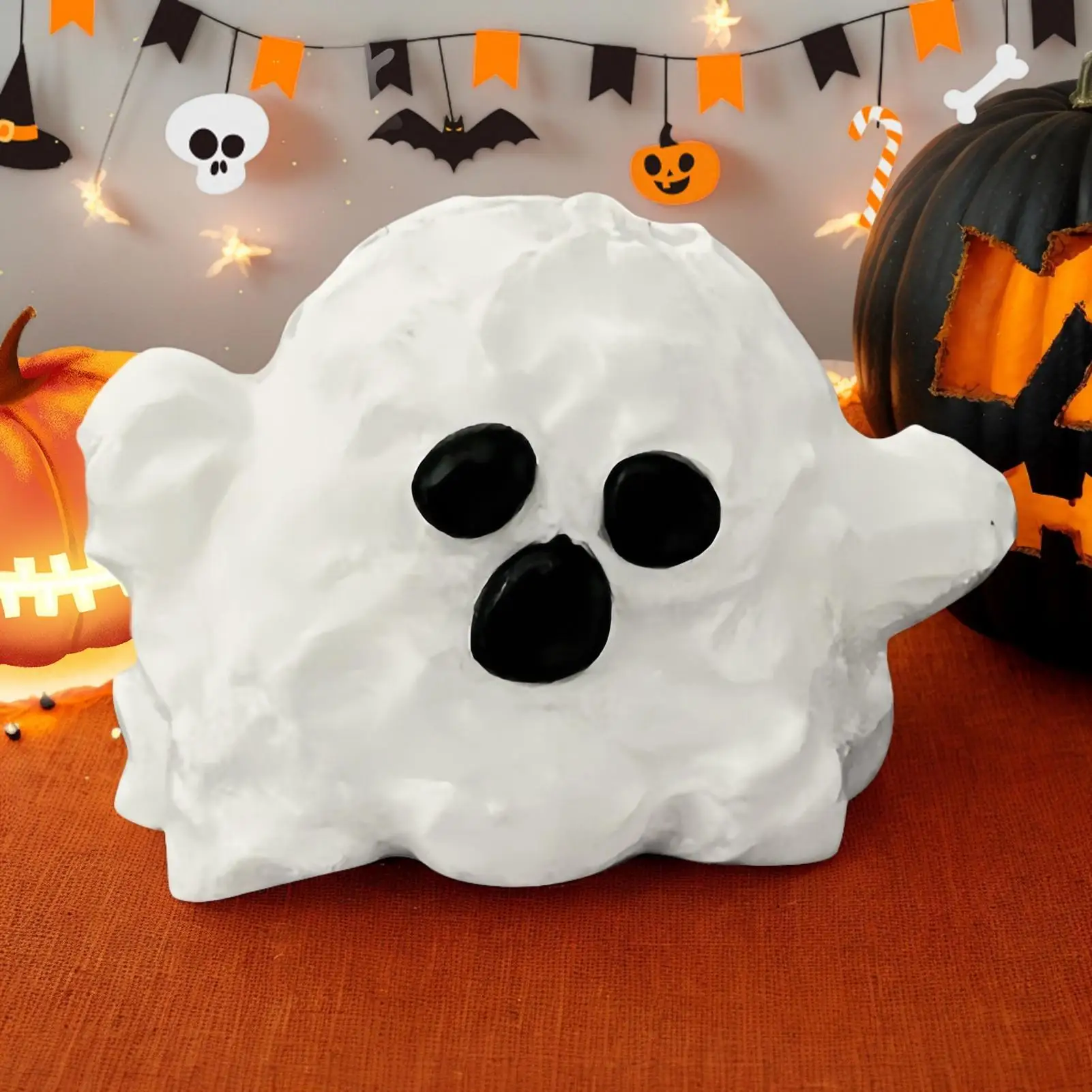 

Хэллоуин, силиконовая модель призрака, сжимаемые игрушки, вечерние сувениры, ультра-мягкие игрушки для щипцов, маленький призрак на Хэллоуин, мягкий клей, щепотка