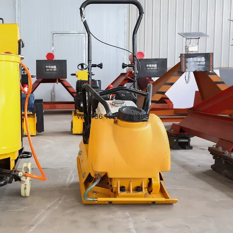 Wmwmnu Vibrating Plate Compactor for YMC60 with 4200 VPM Frequency and 62x45cm Steel Baseplate for Uniform Soil Density