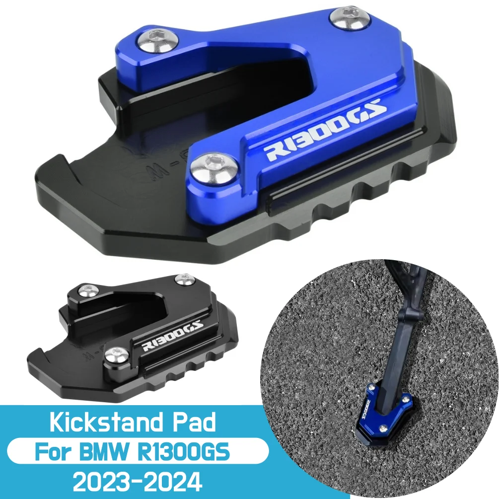 Para BMW R130 0GS R 1300GS 2023 2024 R1300GS: Base de Apoio Lateral para Cavalete, Extensor de Suporte, Acessórios para Motocicleta