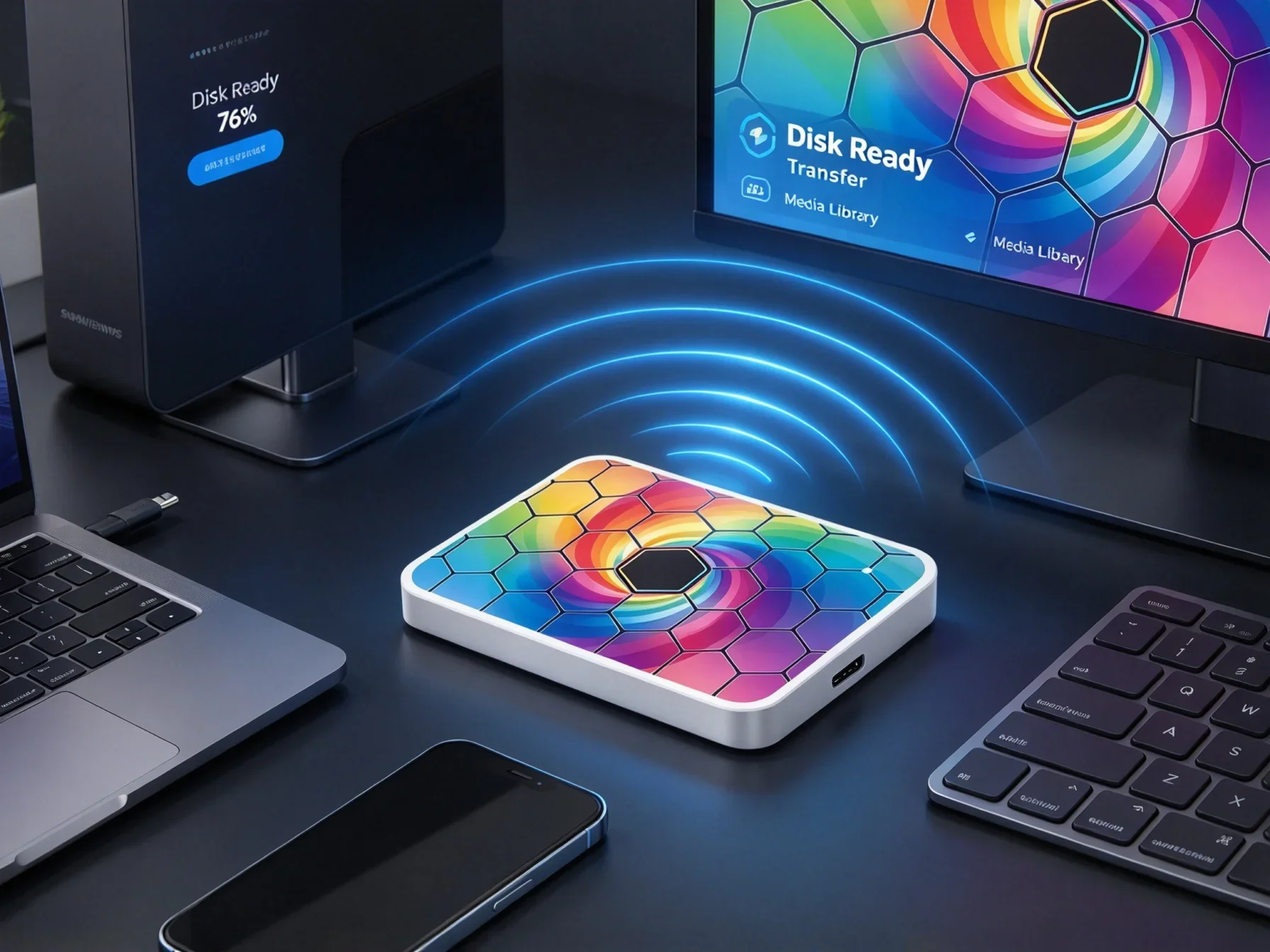 2026 High Speed Colorful Transfer 500GB 1TB 2TB 4TB Elements Portable External HDD USB3.0 Hard Drive for Laptop Phone