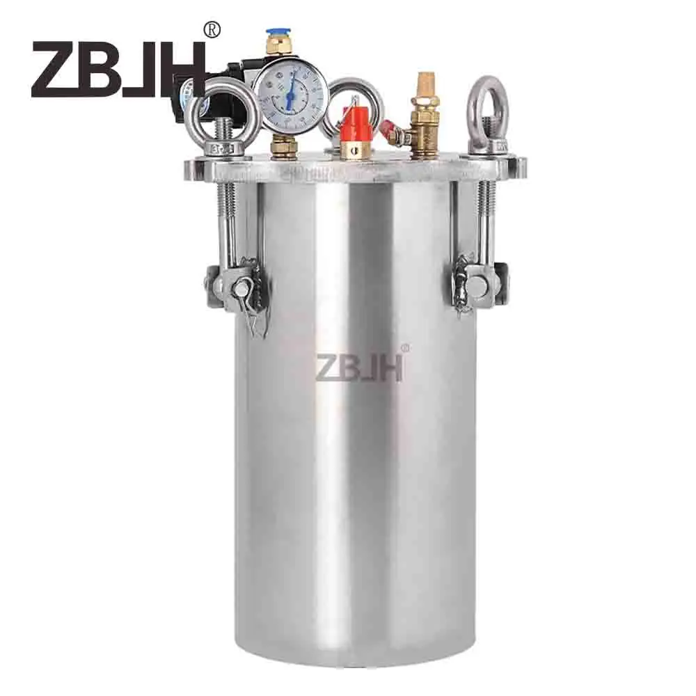 1pcs 4L liquid glue pressure dispensing tank stainless steel vessel