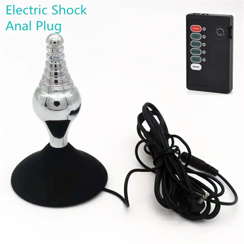 البظر بعقب المكونات صدمة كهربائية الحلمة المهبل تدليك الجسم اللعوب ملحق محفز الشرج الجنس لعب للمرأة الرجال منتجات جنسية #3