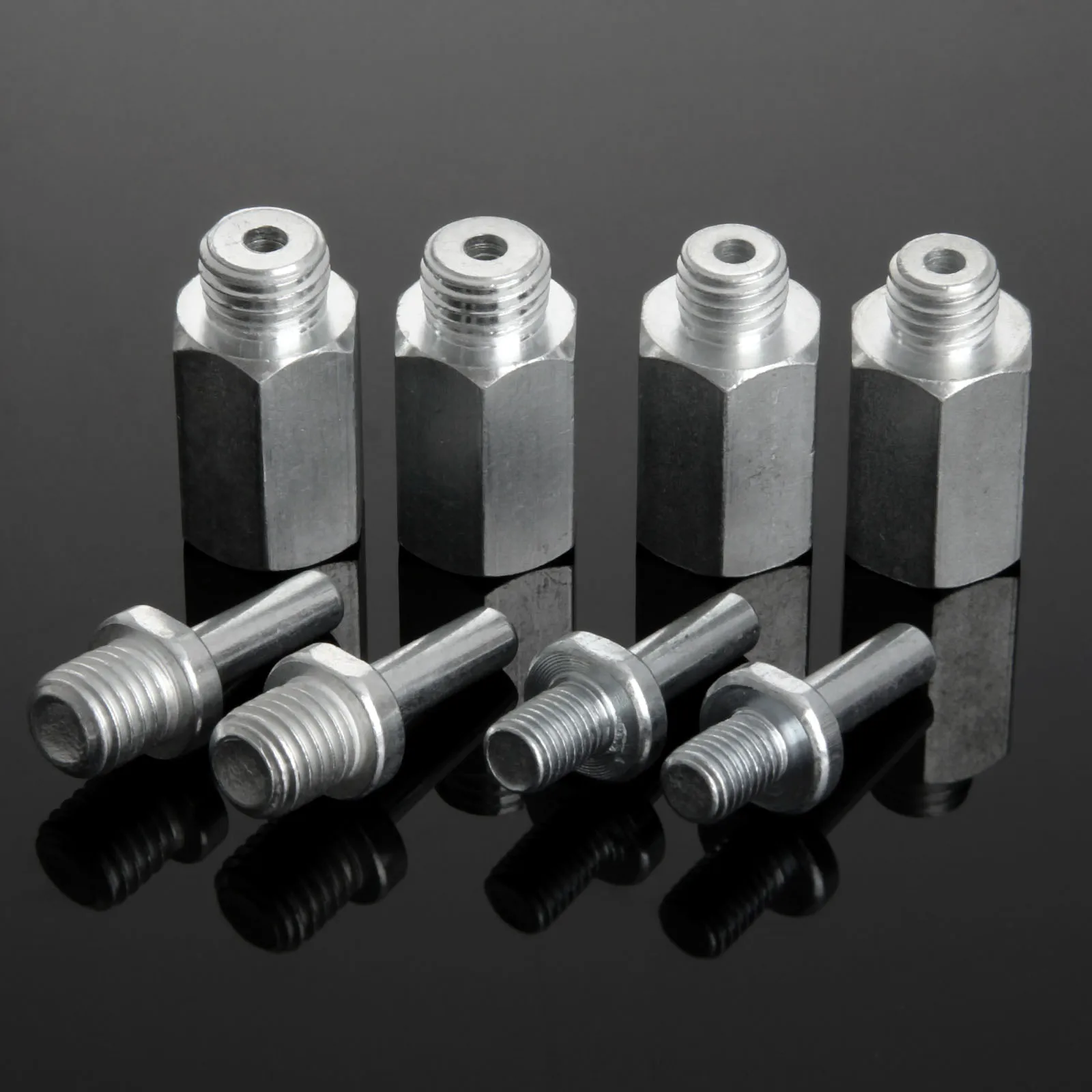 DRELD 1Pc Drill Aapter Thread For Polishing Pad & Hook Loop Backer Plate Backing Pad & Polisher M10/M14/M16 5/8" Thread