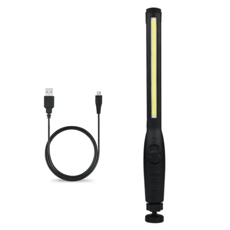 Rechargeable LED Work Light 410 LED Flashlight Handheld Cordless Pneumatic COB LED Light for Home, Outdoor Dropship