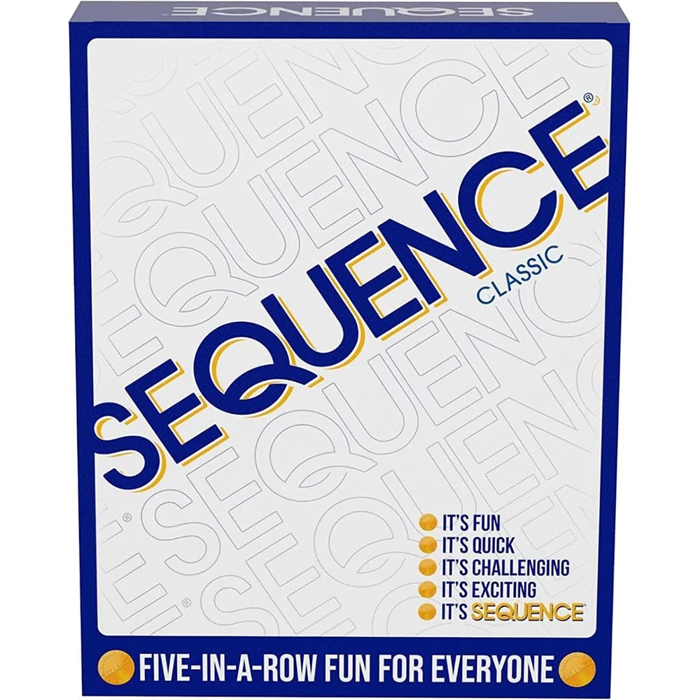 SEQUENCE Board Game Original SEQUENCE Game with Folding Board