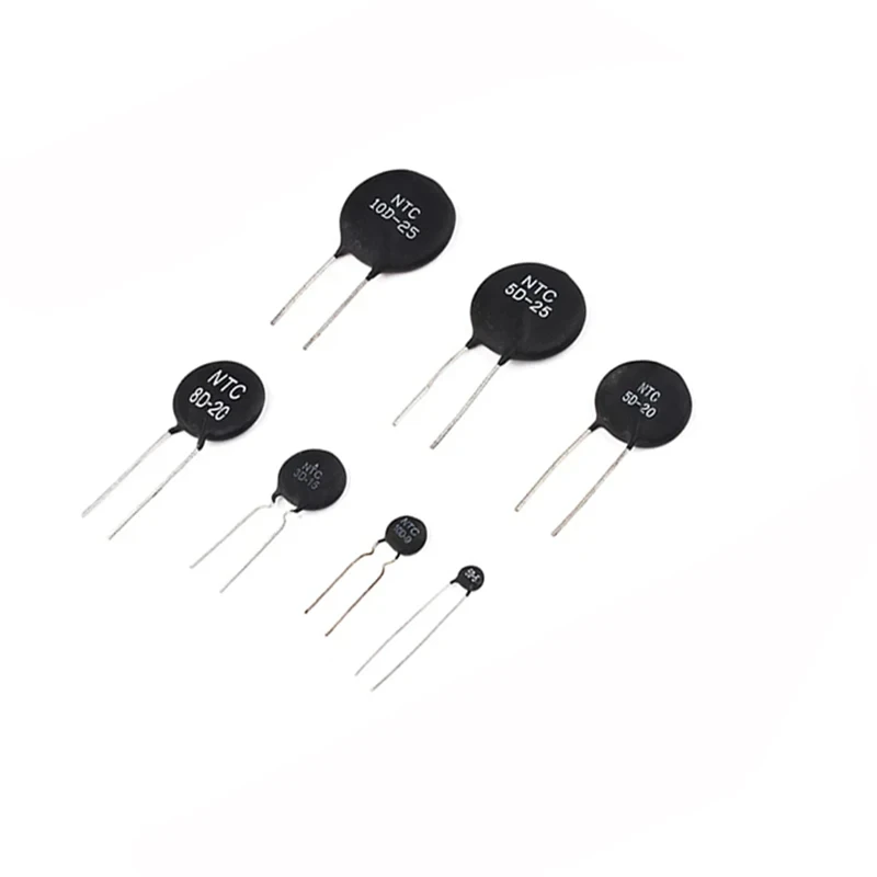 20Pcs/lot  NTC Thermal Resistor 2.5D 3D 5D-11 10D-9 10D-11 47D-15 10D-20 10D-13 8D-11 10D-15 5D-15 10D-7 10D-25 8D-20 20D-20 5D-