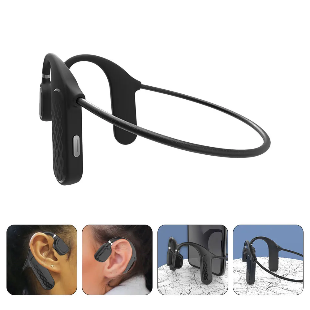 

Bone Conduction Wireless Headset Ear-Mounted Non-Ear Sports Headphone 10m Transmission 14h Music Time Bone Conduction Headphone