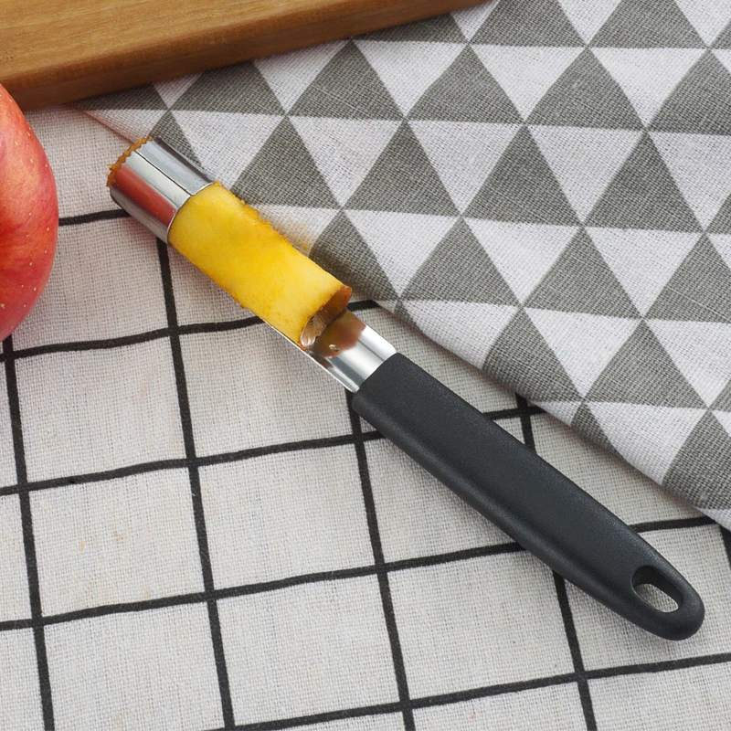 Roestvrijstalen Easy Twist Fruit Corer Voor Peren Vruchten Etc Corer Afzuigkap Keukengereedschap Woonaccessoires