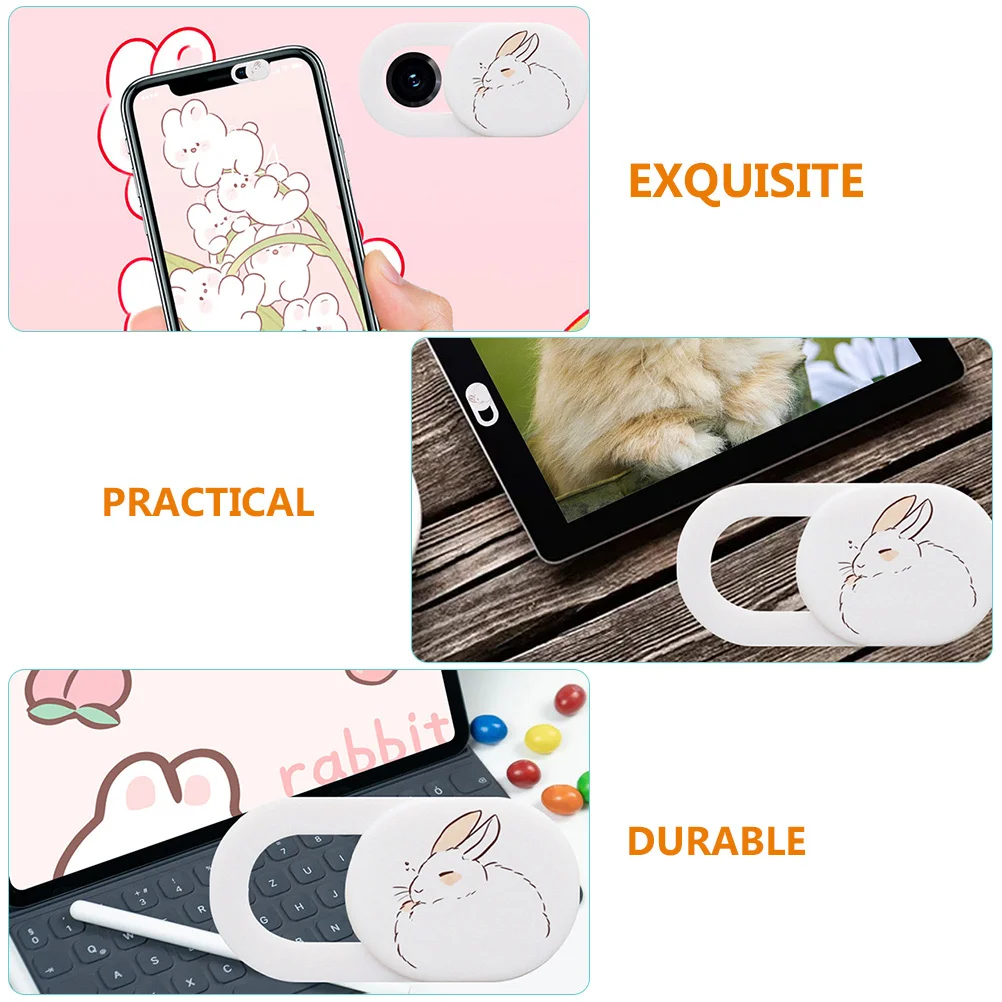 

3Pcs Webcam Privacy Covers Slider ABS Cover Slide Stickers for Laptop Mobile Tablet Privacy Protection