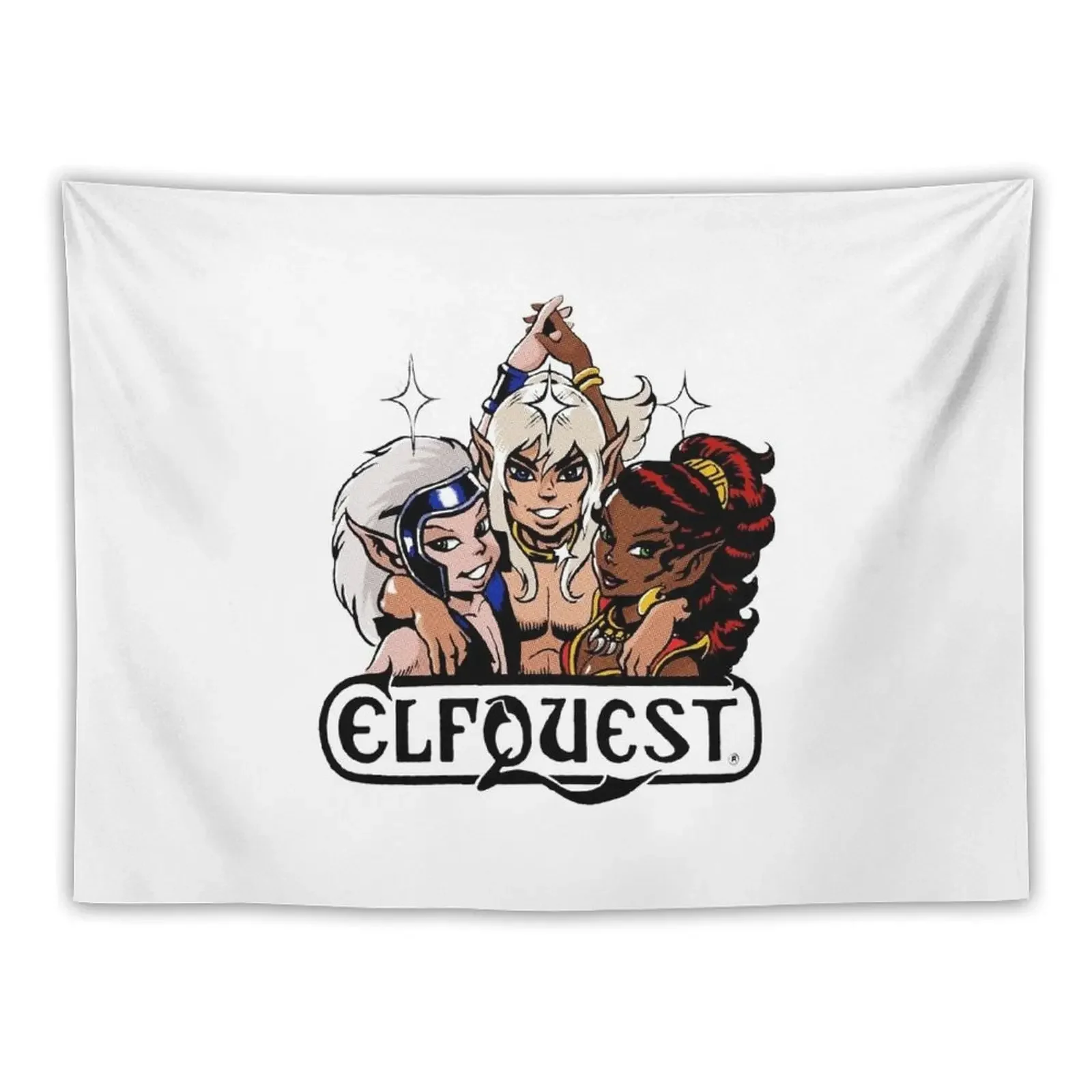 ElfQuest: Retro Trio Tapestry Home Decoration Room Decorations Wall Carpet Decoration Room Tapestry