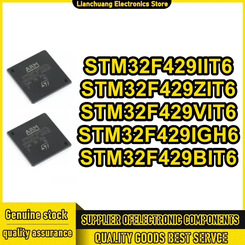 STM32F429ZIT6 STM32F429IIT6 STM32F429IGH6 STM32F429BIT6 STM32F429VIT6 STM32F429 STM32F STM32 STM IC MCU Chip LQFP-176 in Stock