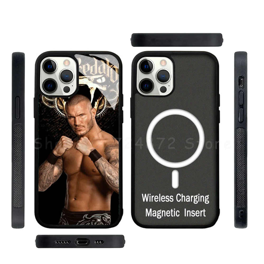 

Randy Orton Phone Case Strong Magnetic For IPhone 15 14 13 Pro Max Mini Alex Mirror For Magsafe Wireless Charging Cover