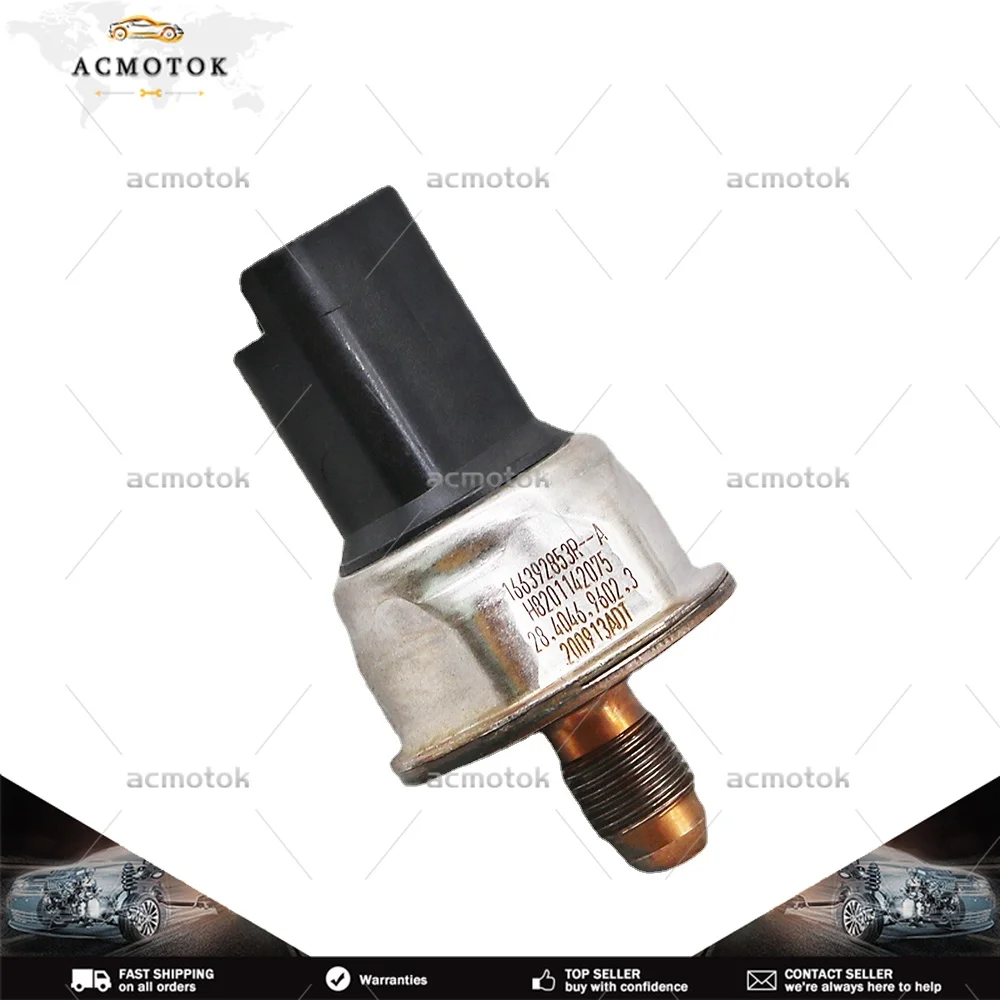 166392853R New Fuel Rail Pressure Sensor For Renault Dacia Nissan