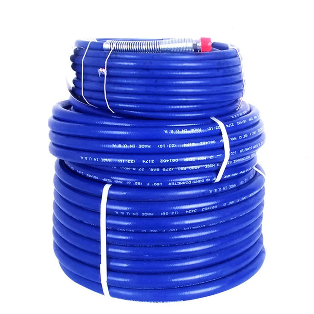 

10m//15m/20m/30M 1/4" High pressure hose BSP 3300Psi Airless paint sprayer spare part paint sprayer hose paint sprayer