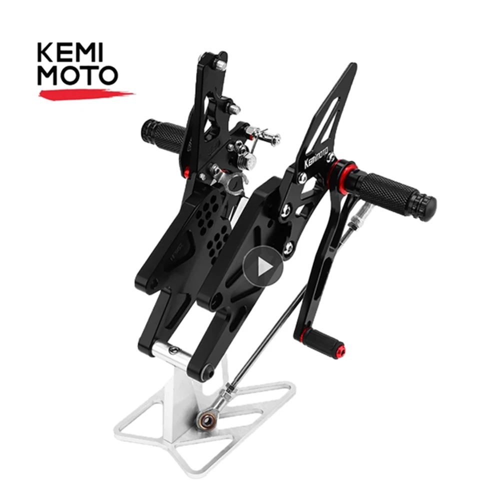 MT 03 MT 25 MT03 MT25 CNC Adjustable Rear Set Rearsets Footrest For Yamaha YZF R25 R3 MT-03 MT-25 2014-2020 Motorcycle Access