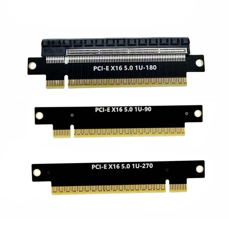 PCIE5.0 Server Videokaart Test Adapter PCI-E16X 90 180 270 Graden Converter Kaart 1U Motorfiets Elektronische Accessor B