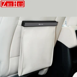 For Li Lixiang L6 L7 L8 L9 Car Styling Seat Back Trash Bin Garbage Bag Folding Storage Bag Hanging Type Auto Accessories