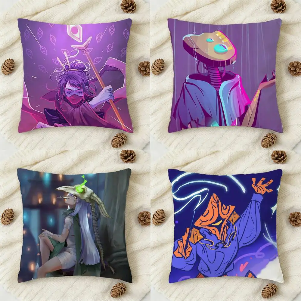 

S-Slay The Spire 2 Double-sided Printed Square Decorative Cushion Cover for Sofa Living Room Home Decor