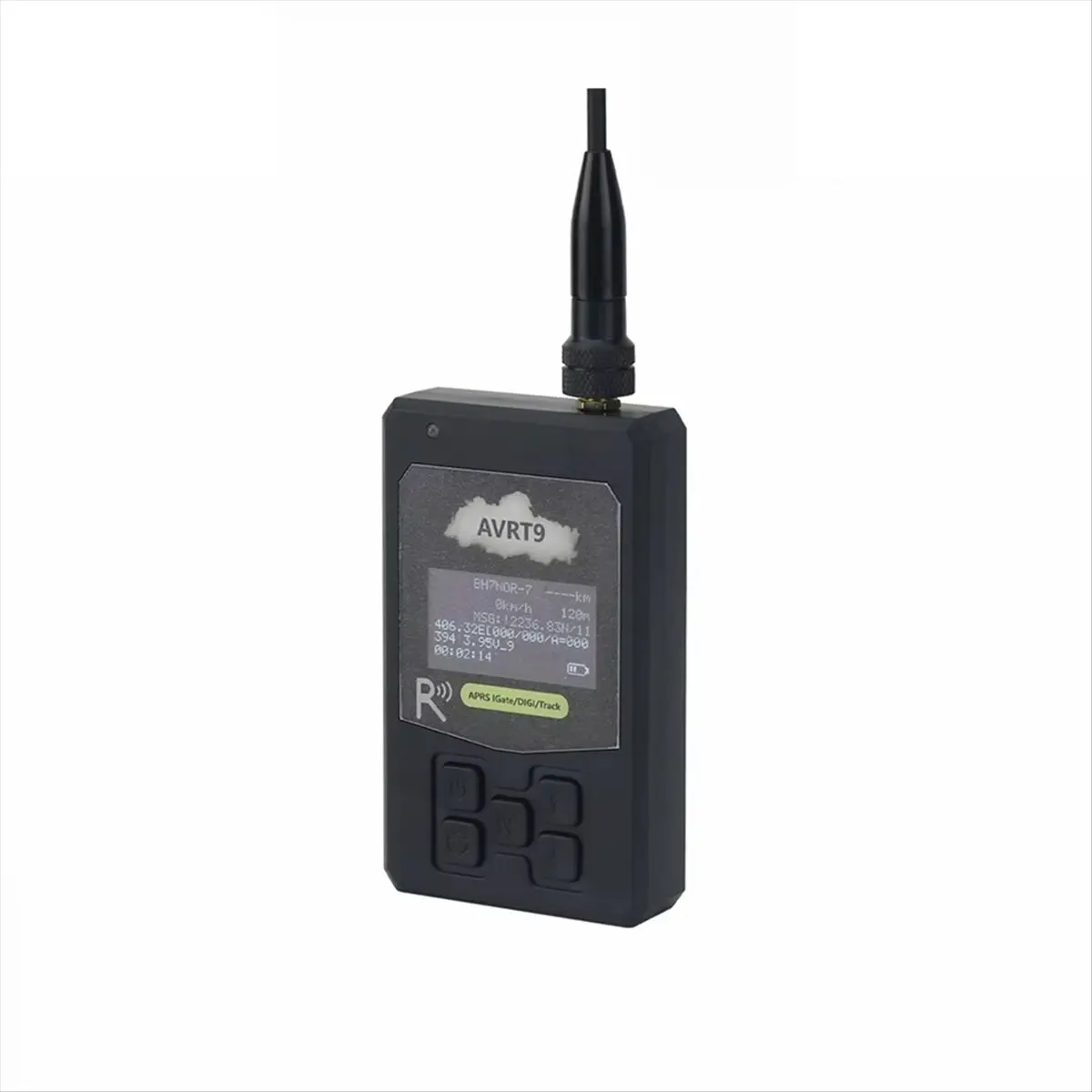 A86G NEW Latest AVRT9 APRS TNC Portable DIGI/TRACKER/IGATE GPS+WIFI+BT VHF Support UI/KISS/ Output
