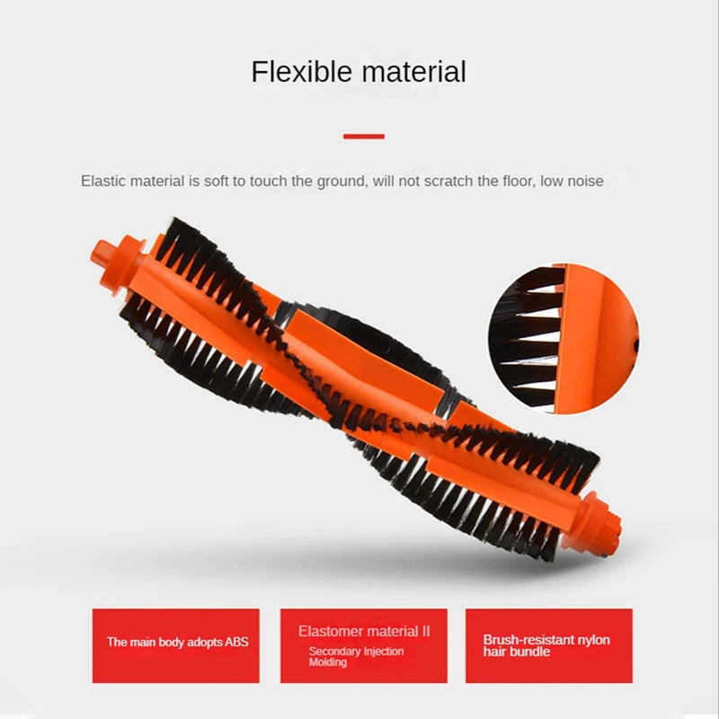 Vacuum Cleaner Main Side Brush Main Side Brush Mop Cloth For Xiaomi Mi Robot Vacuum-Mop Pro STYTJ02YM 3C