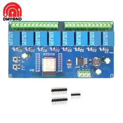 ESP32 WIFI 8 Channel Relay Module ESP32-WROOM Development Board Power Supply DC 5-30V