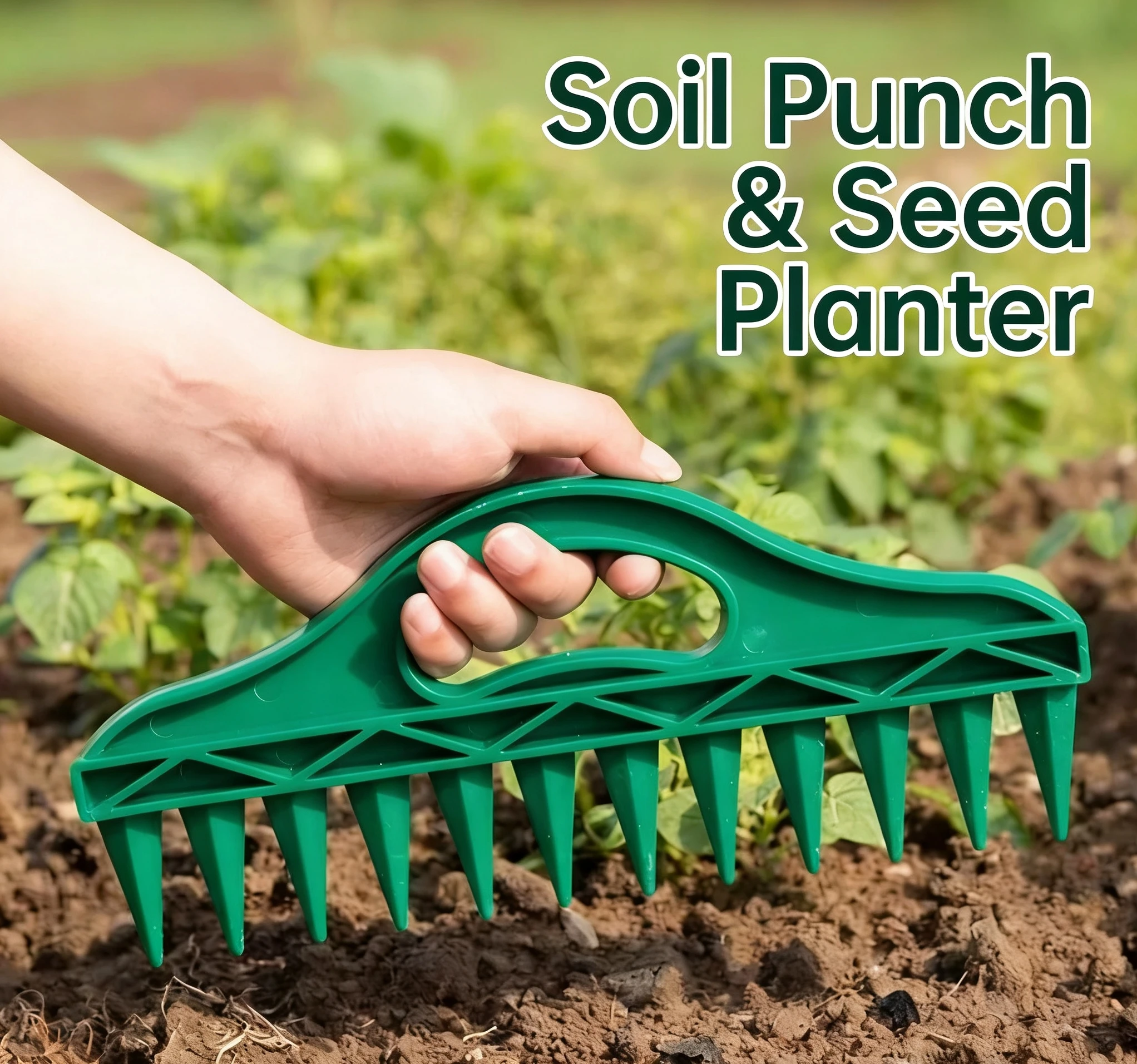 Gardening Tools You Must Have - أداة ثقب التربة السريعة، أداة تباعد