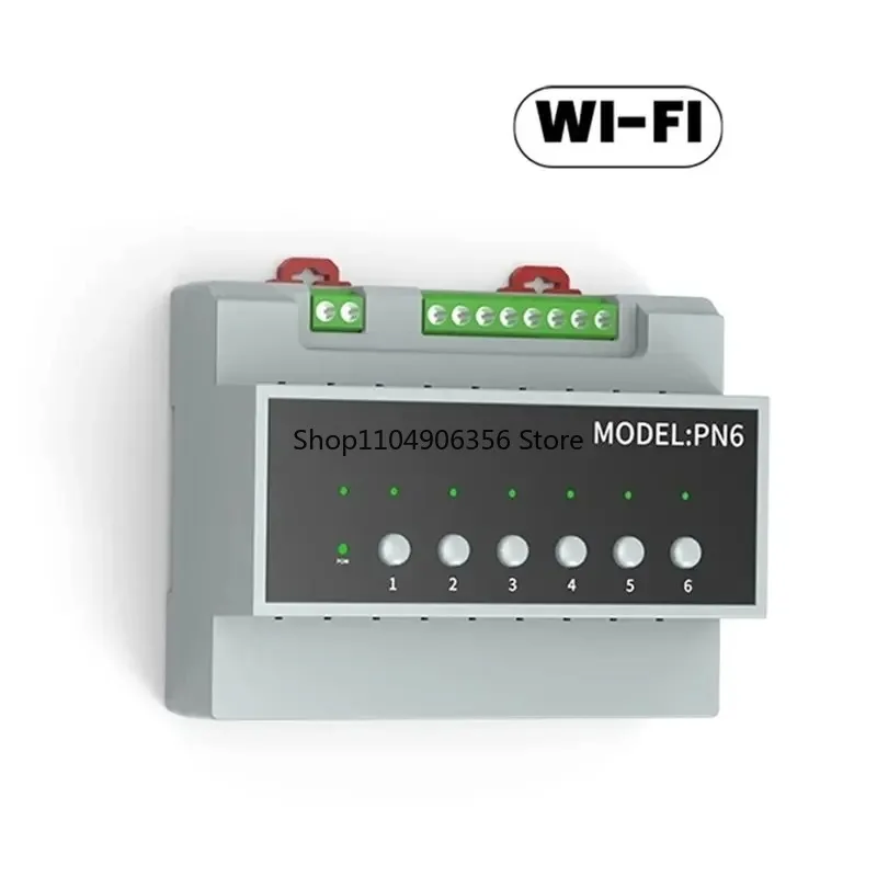 for Smart Life 110V-240V Wifi Power Remote Control Device 6 Way Relay Switching Module 16A Smart Switch Module
