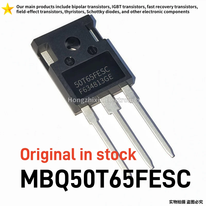 MBQ50T65FESC 50T65FESC IGBT 50A 650V TO-247 Transistor de Paro en Campo para Inversor de Soldadura 5/10PCS Original en stock