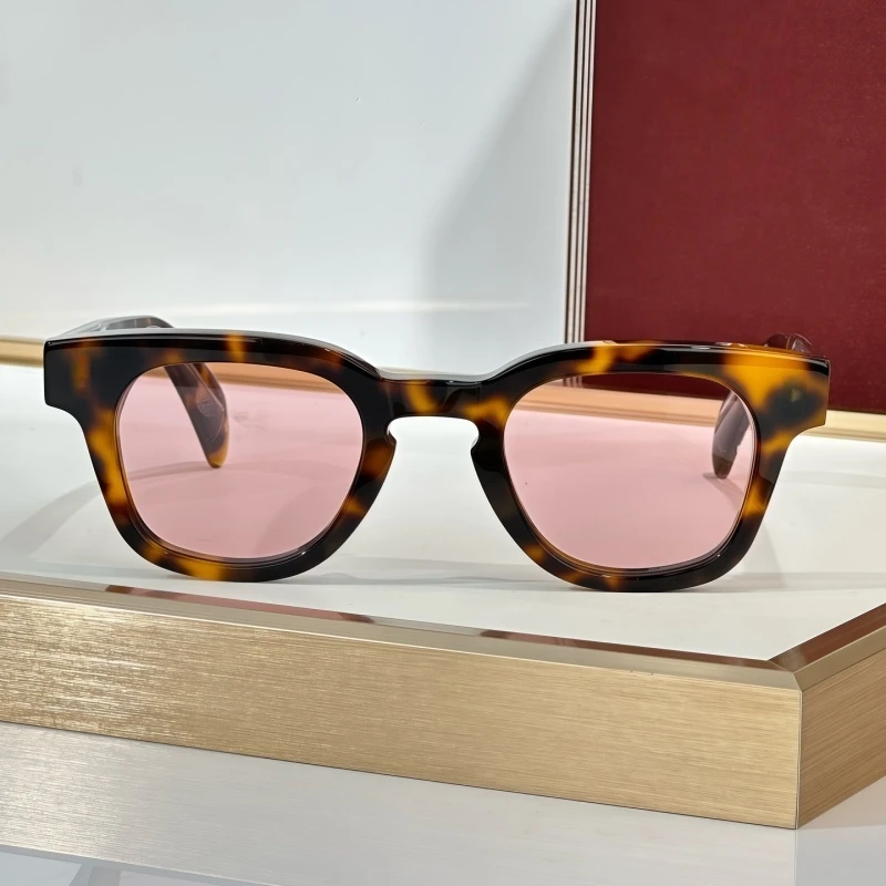 Sunglasses Polarized JULIEN Thick Acetate Fashion Oval Vip Popular Women Men Sunglasses Vintage Retro Outdoor Eyewear Shades