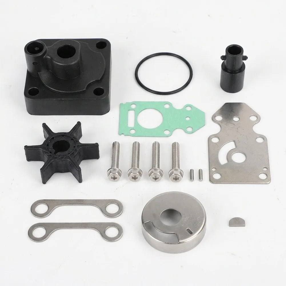 Marine Water Pump Impeller Kit for 15HP For Outboard - Direct Fit Replacement for 63V 44323 00 and 63V 44352 00