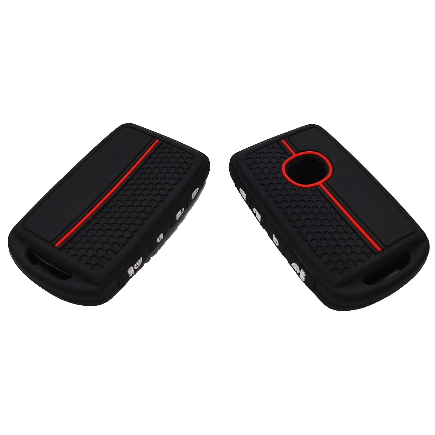 Suitable for Mazda CX30 Remote Control 4-button Honeycomb Pattern Silicone Key Cover Next Generation CX4 Angkesela Key Case