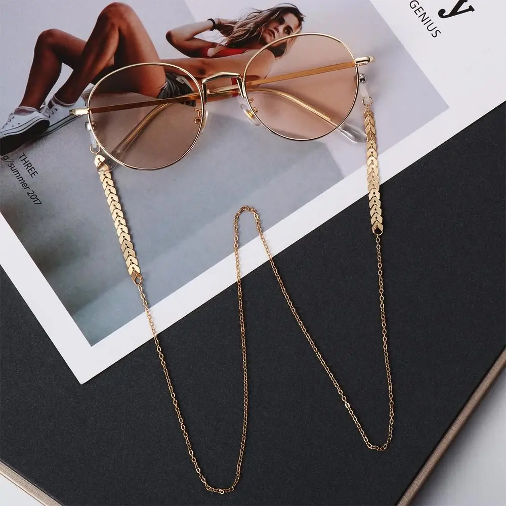 Sunglasses Masking Chains For Women Acrylic Pearl Crystal Eyeglasses Chains Lanyard Glass New Fashion Jewelry Women Gifts