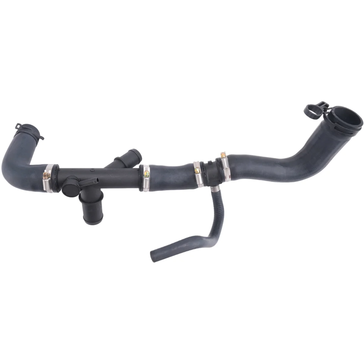 JLM21499 Hose on Cooler Water Tank for Jaguar Series XF Engine Five Pipe Radiator Upper Pipe Connecting Pipe Water Tank