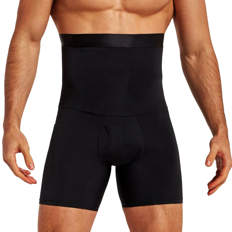 Men Body Shaper Tummy Control Compression Shorts Belly Slimming Shapewear Abdomen Reducer Panties Fitness Boxer Pants Underwear