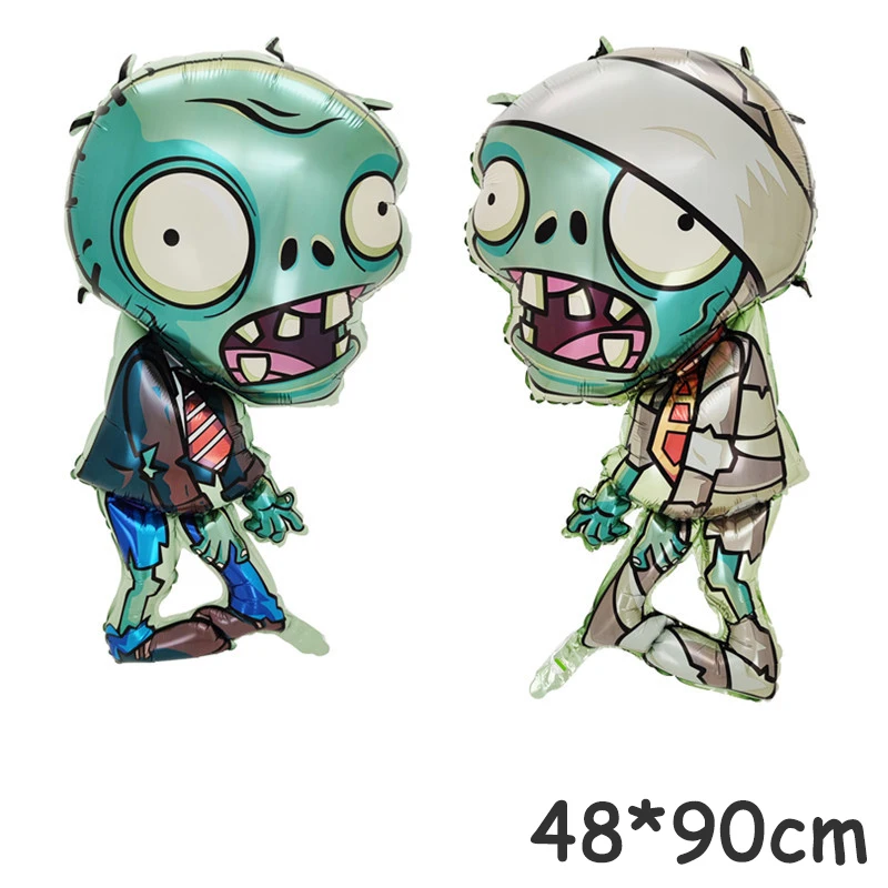 Games Balloon Plants Vs. Zombies Theme Party Decoration Supplies Package Latex Aluminum Film Balloon Children's Classic Toys