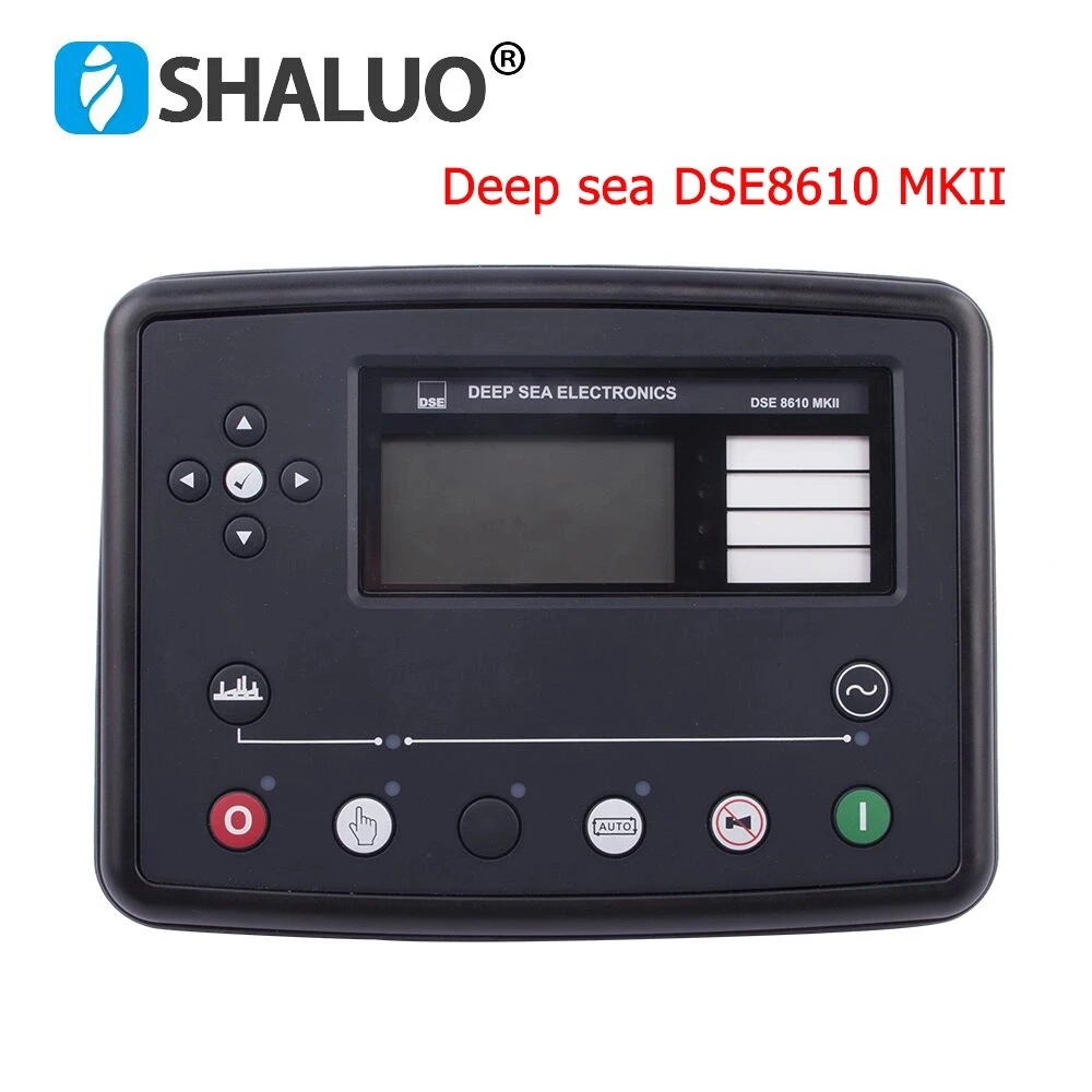 Imagem -05 - Multifunções Painel Painel Painel Painel Painel Controlador Gerador Diesel Deep Sea Auto Start Genconjunto Dse8610 Dse8620 Mkii