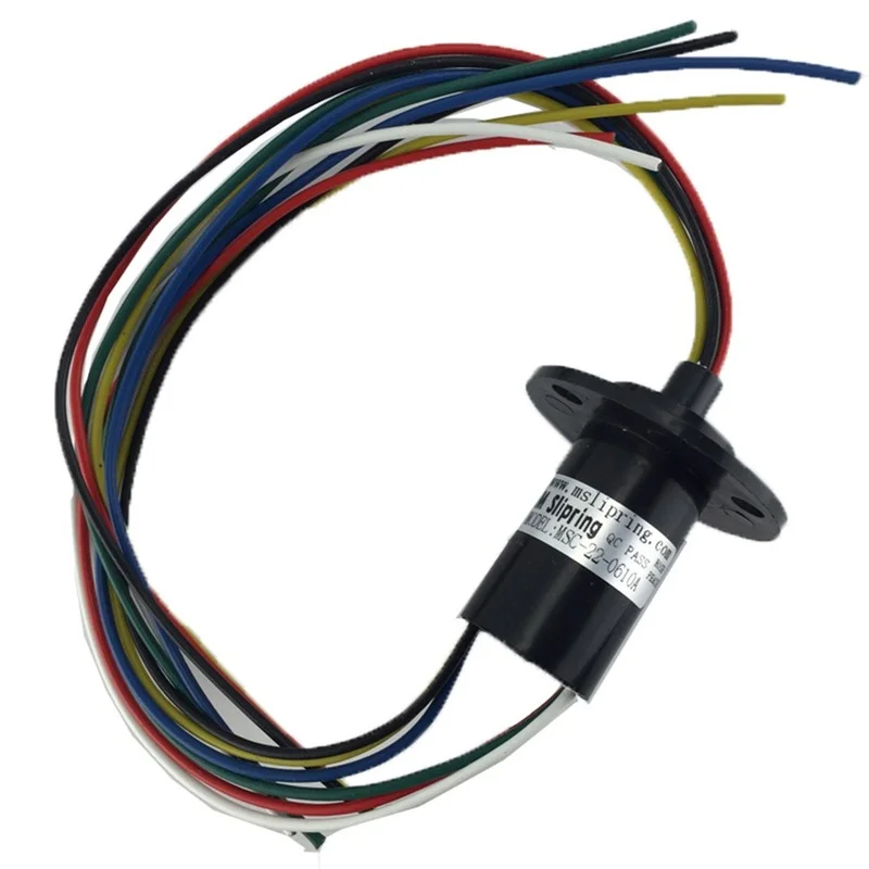 1Pc Wind Generator Conductive Slip Ring 2-8 Wires 10A 250Rpm 220VDC/AC FOR Wind Turbine Diameter 22MM  wind generator