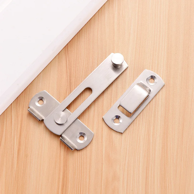 1 Bộ Chốt Cửa Ổ Khóa Trượt Cổng Chốt Cửa Khóa Thép Không Gỉ 304 An Toàn Cửa Bolt Khóa Chốt Khóa Cửa Sổ nhà Phần Cứng