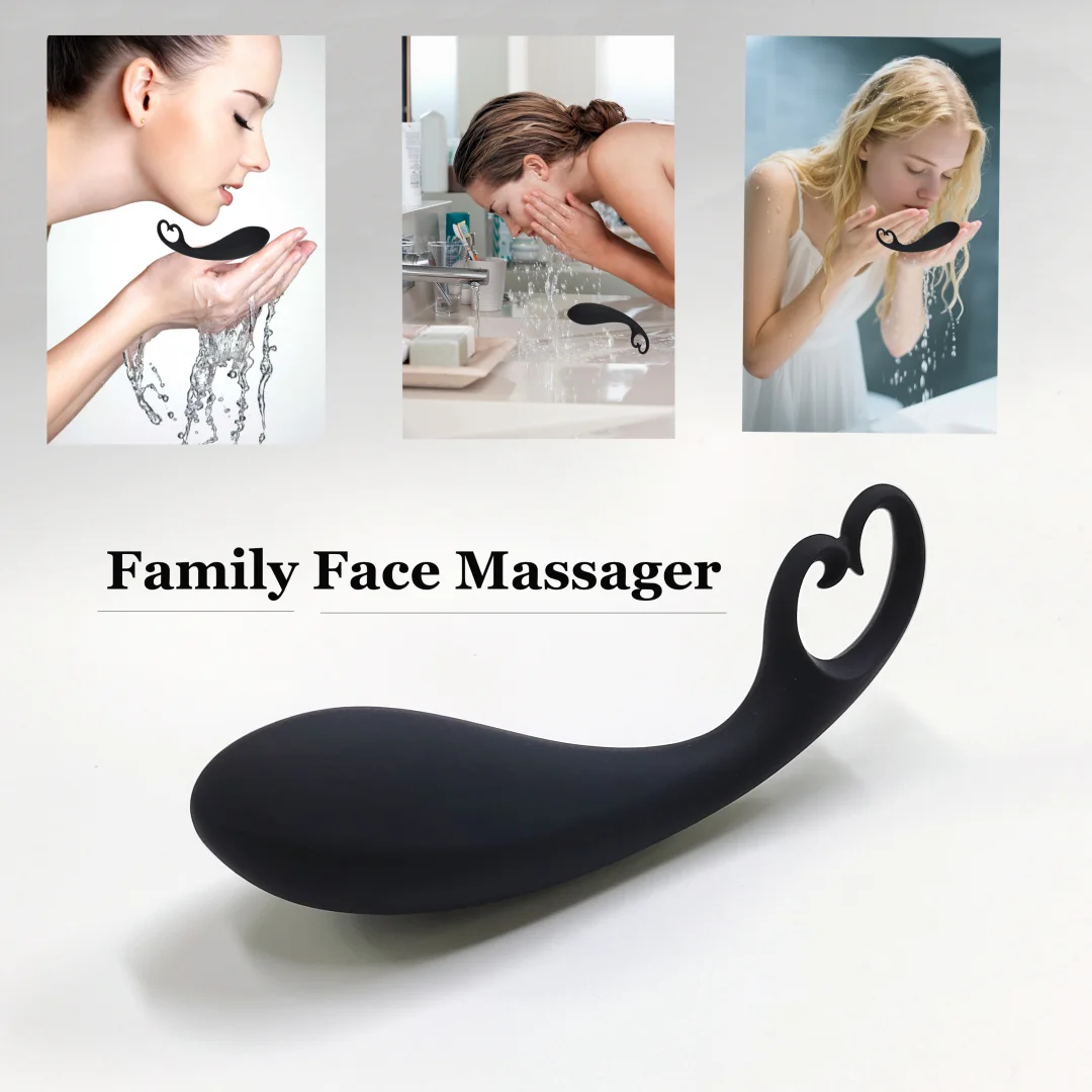 Soft Flexible Silicone Face Massage Roller Stick Women Facial Skin Lifting Slimming Anti Wrinkle Daily Beauty Care Massager view 3