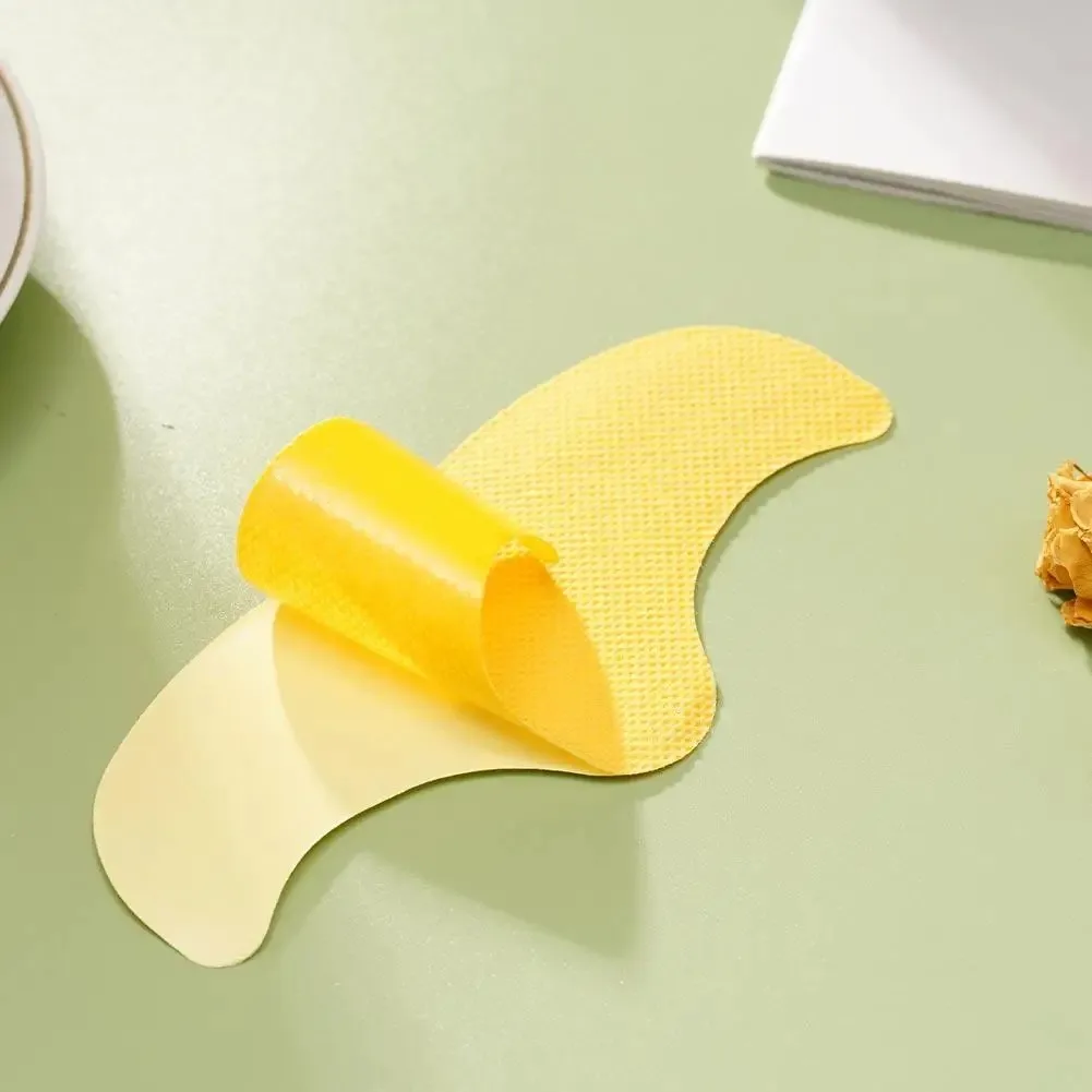 10 قطعة/صندوق الجبين التجاعيد التصحيح تفتيح الجبين التجاعيد لصقة هلامية الكولاجين المتحلل ثبات قناع الوجه ملصقات العناية بالبشرة