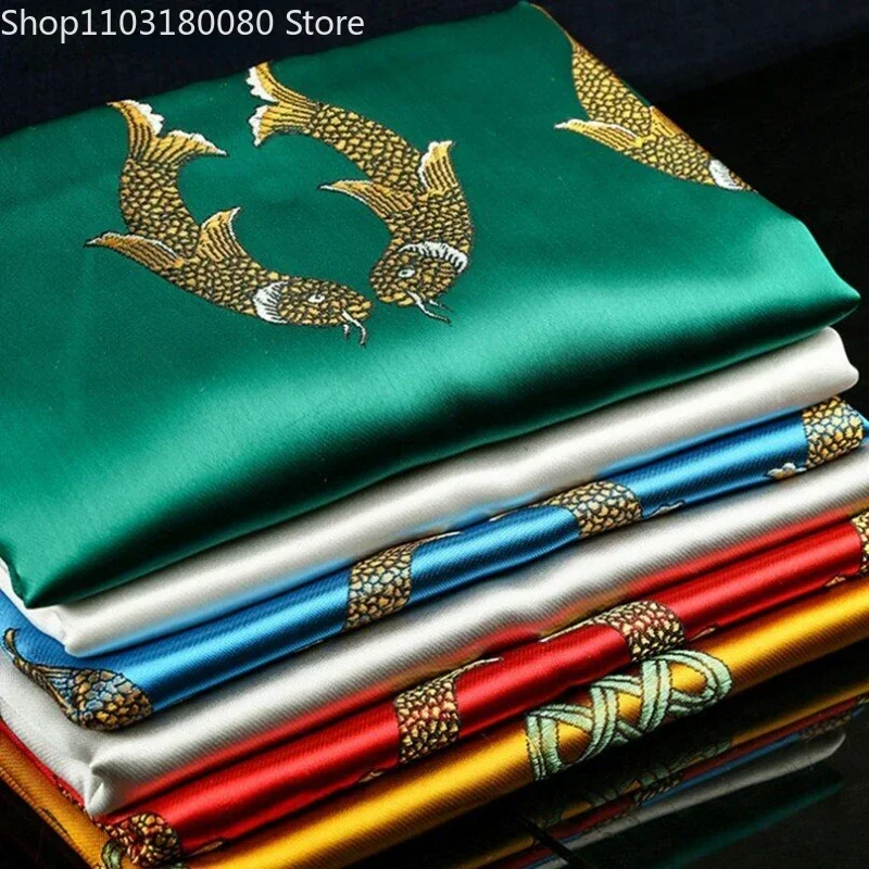 5pcs 250cm Colourful Embroidered Eight Auspicious Tibet Traditional Khata Scarf Hada