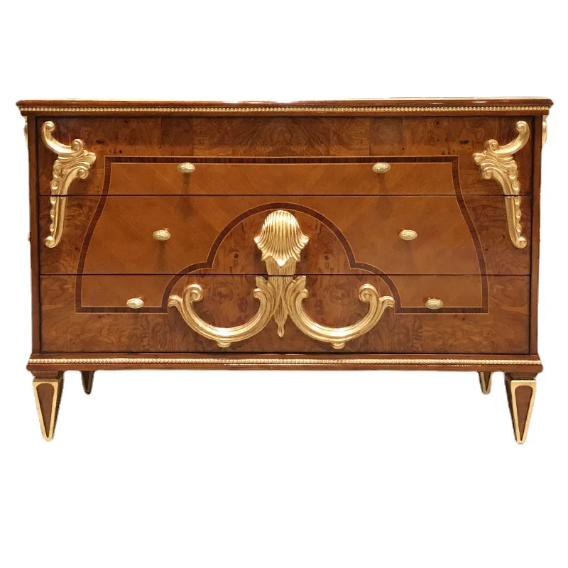 

chest decorative villa mansion neoclassical European-style entrance foyer cabinet furniture