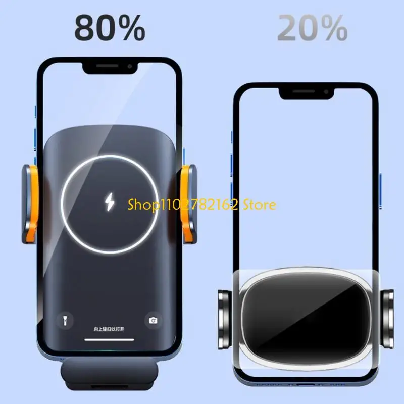 

547B Solar Power Electric Holder Automatic Induction Phone Mount Stand