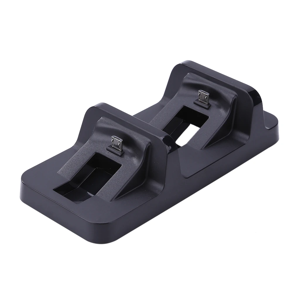 Мини-двойные зарядные устройства постоянного тока 5 В, USB-док-станция с двойной зарядкой, зарядное устройство для контроллера PS4