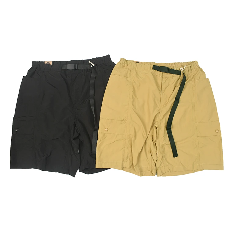 

Outdoor Comfortable Qui Dry Fabric Workwear orts Japanese Retro Sle Casual Loose Five-Quarter Length Youth Summer Faion