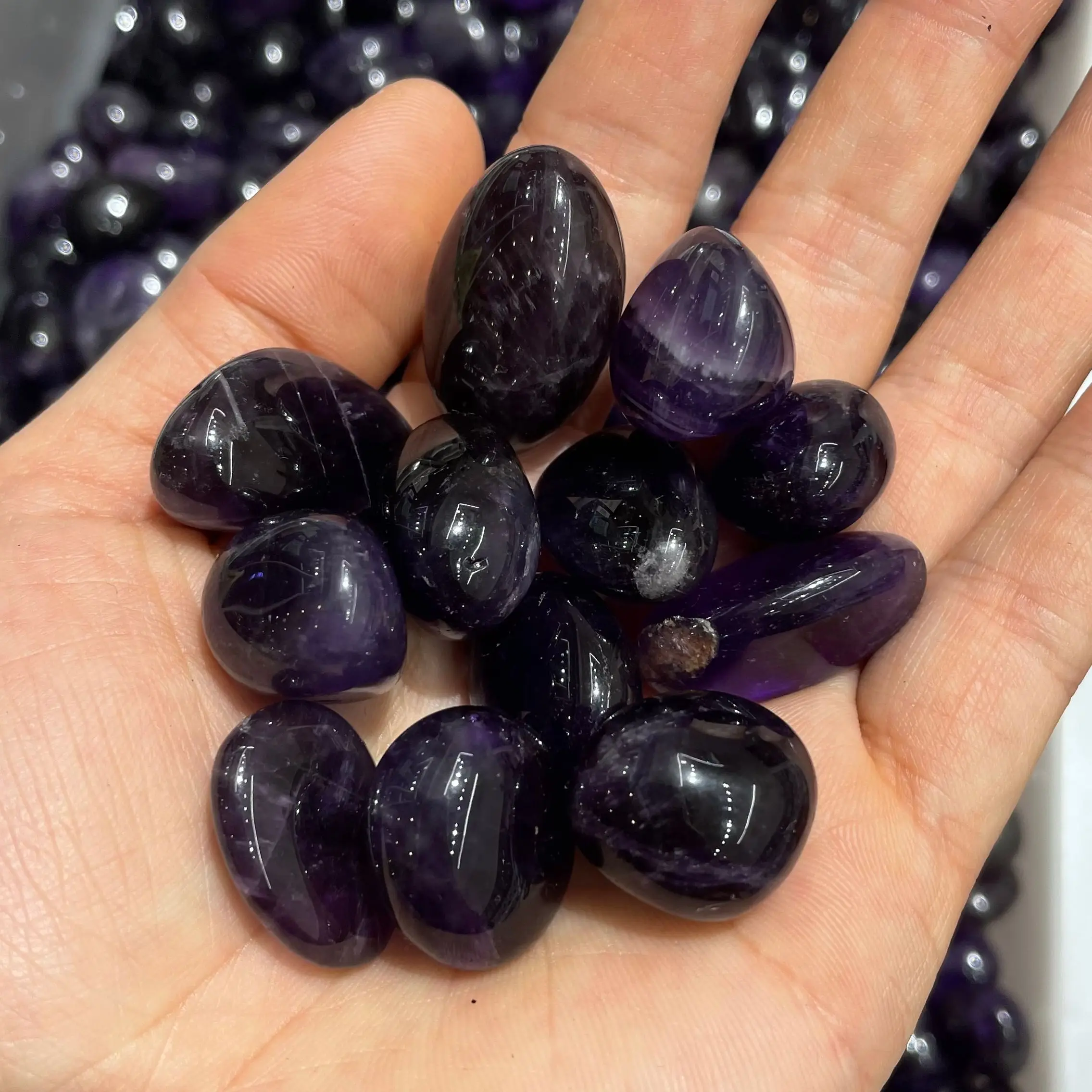 

1000g 5A+Natural Amethyst Stone Amethystine Gravel Rock Crystal Quartz Raw Gemstone Mineral Specimen Fish Tank Garden Decoration