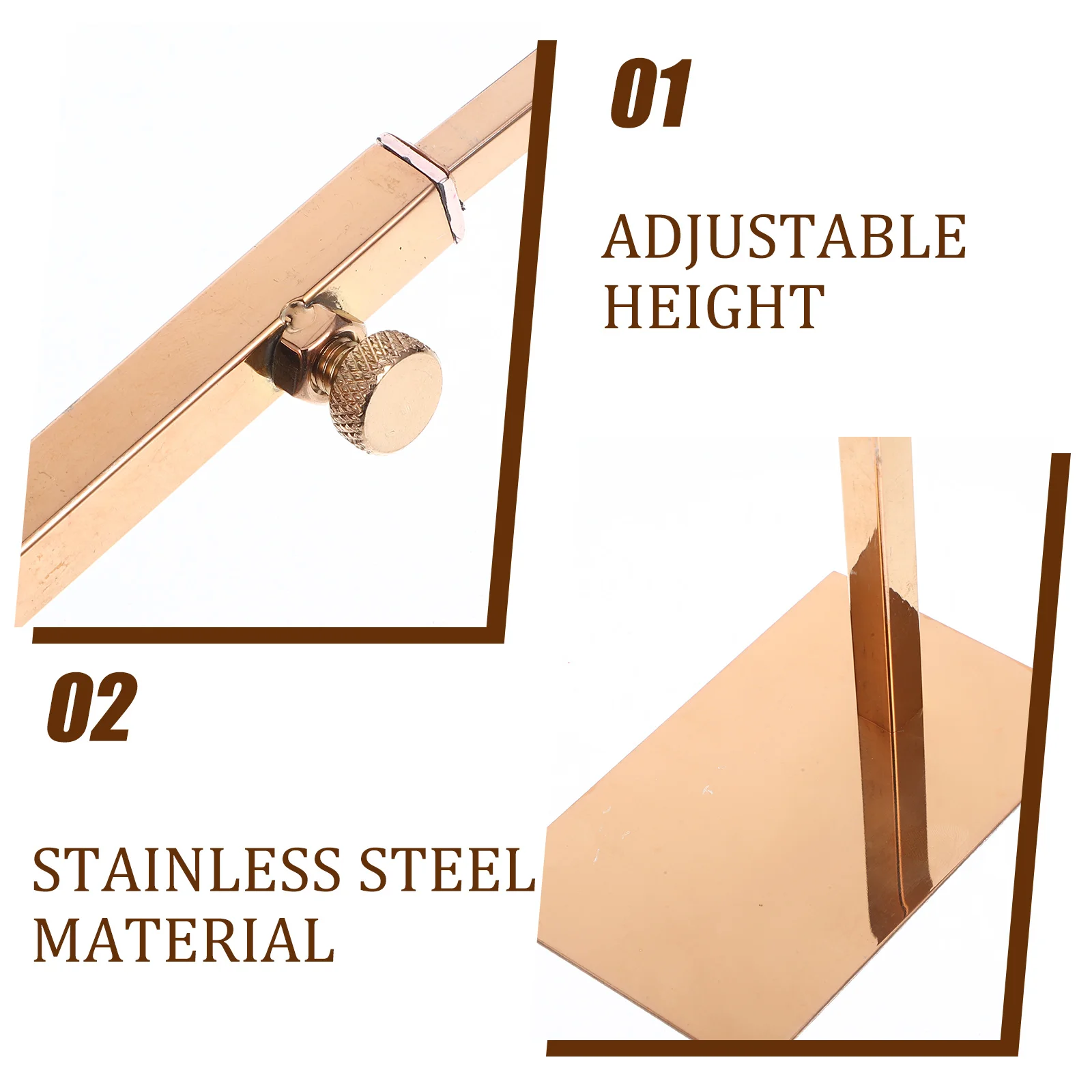 Стойка для обуви на высоком каблуке, из нержавеющей стали
