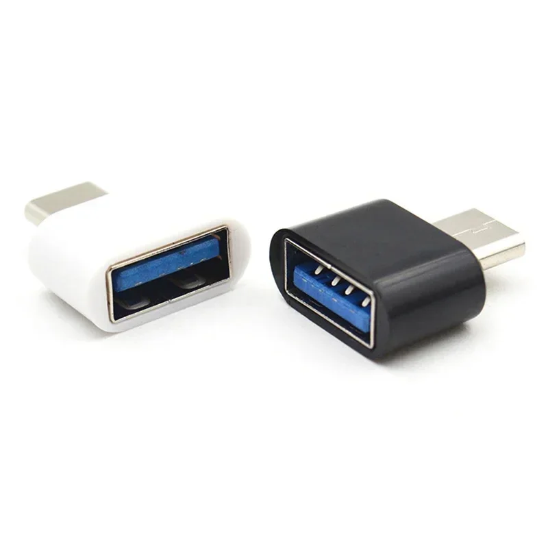 USB-C OTG Adapter Micro Type-C Converter USB 3.1 Male To USB-A Female Compatible With Most Devices